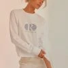 Rolla's 80s Sport Sweater - White 2 Rolla's 80s Sport Sweater - White