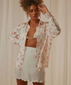 Peppermayo Exclusive Love Interest Shirt - Pink Wild Poppies New & Most Loved