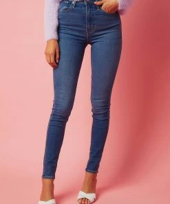 Levi's New & Most Loved Mile High Super Skinny Jean - Math Club