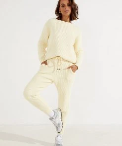 Peppermayo Pacifica Knit Jumper - Lemon Pastel