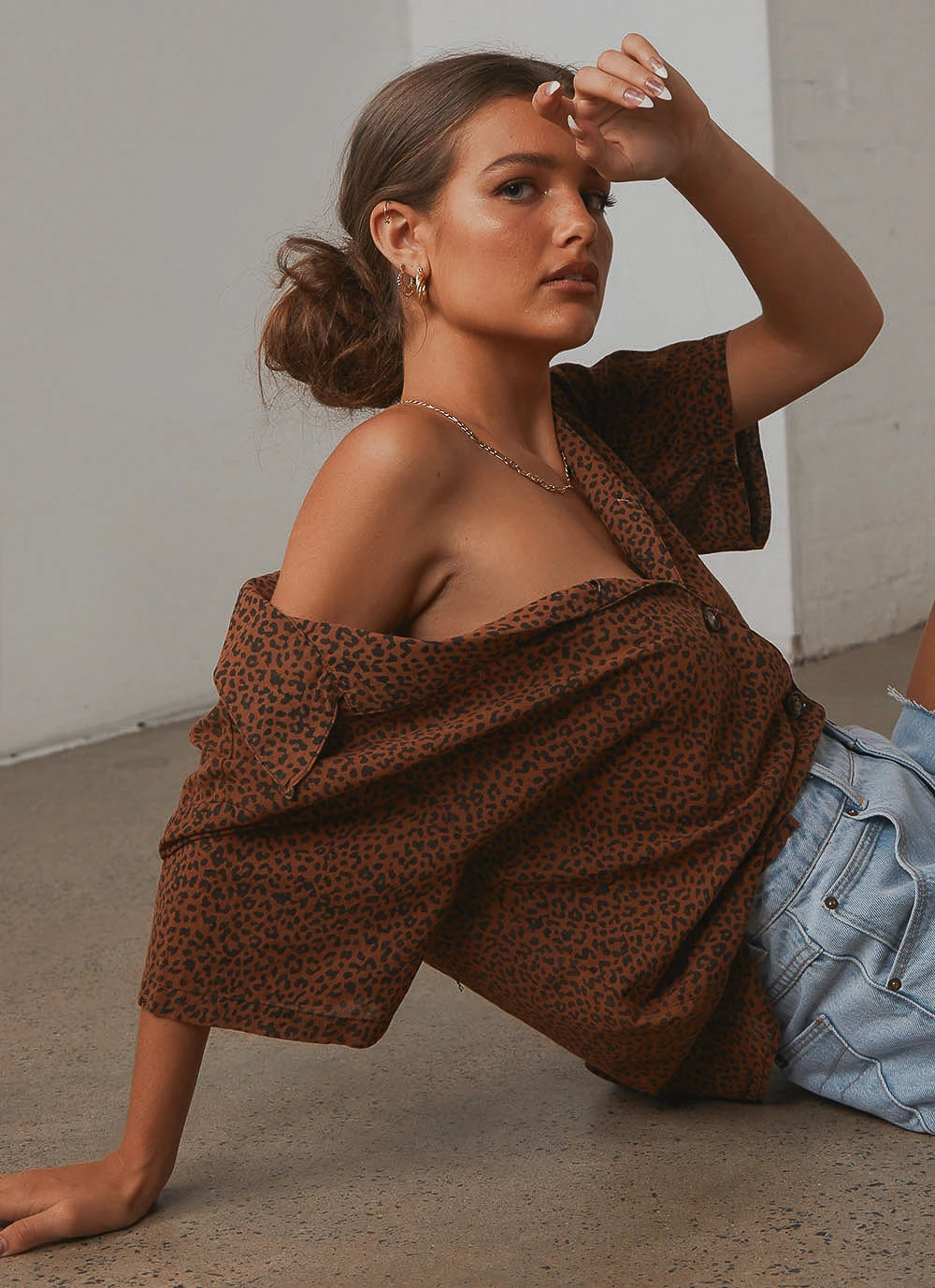 Thrills New & Most Loved Panthera Slouch Shirt - Mustang Brown 4 Thrills New & Most Loved Panthera Slouch Shirt - Mustang Brown