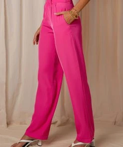 Peppermayo Exclusive New & Most Loved Set The Tone Suit Pants - Magenta 10 Peppermayo Exclusive New & Most Loved Set The Tone Suit Pants - Magenta