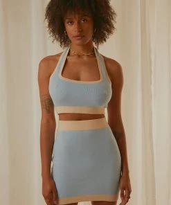 Peppermayo Exclusive New & Most Loved Sunday Morning Knit Halter - Baby Blue 11 Peppermayo Exclusive New & Most Loved Sunday Morning Knit Halter - Baby Blue