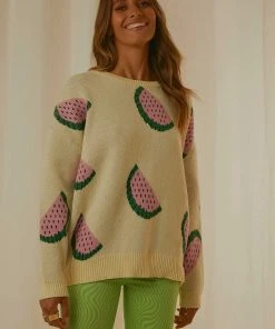 Peppermayo Exclusive New & Most Loved Market Finds Knit Jumper - Watermelon 11 Peppermayo Exclusive New & Most Loved Market Finds Knit Jumper - Watermelon