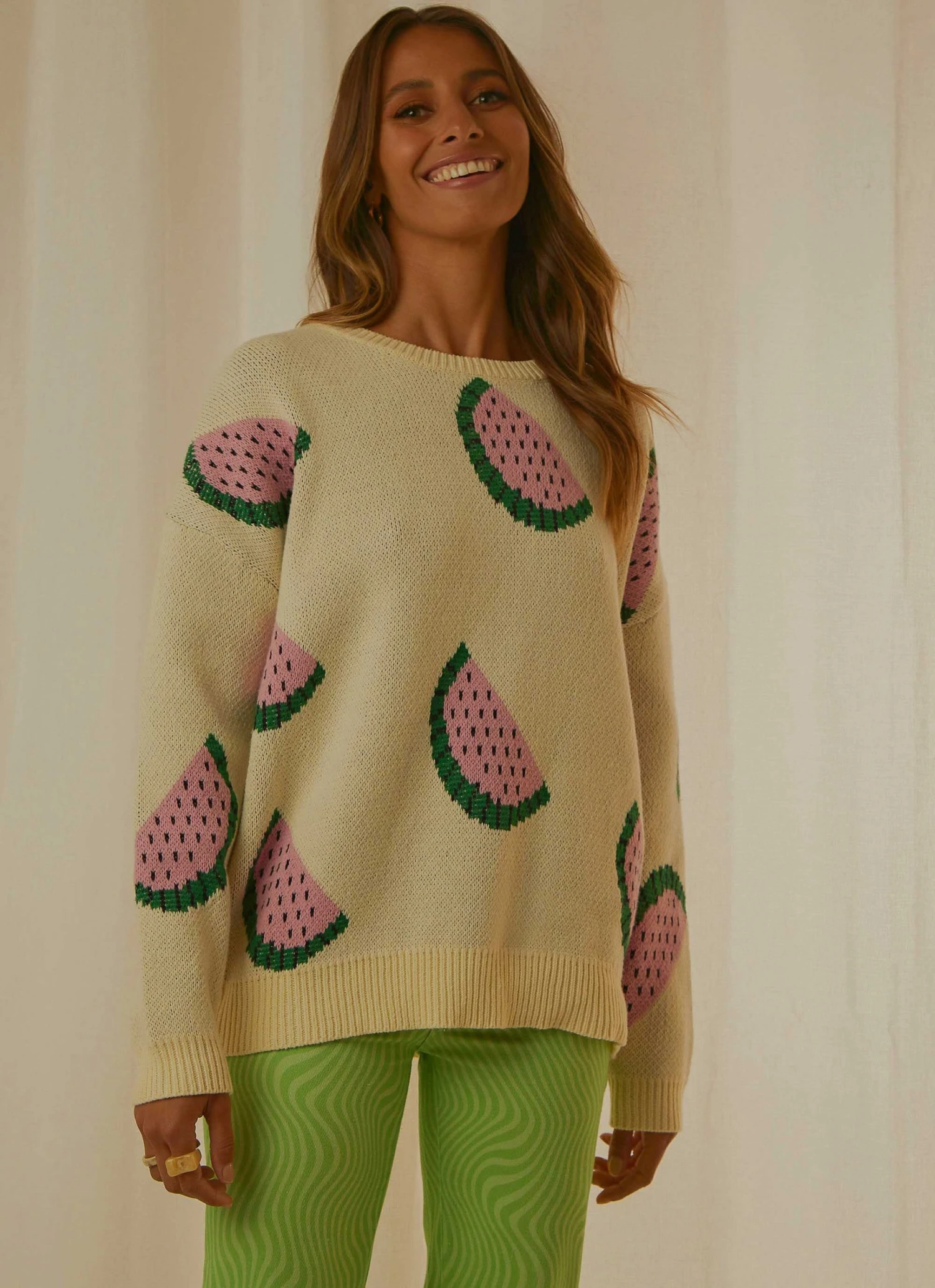 Peppermayo Exclusive New & Most Loved Market Finds Knit Jumper - Watermelon 6 Peppermayo Exclusive New & Most Loved Market Finds Knit Jumper - Watermelon