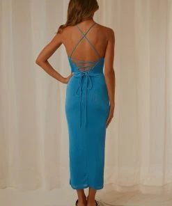 Peppermayo Exclusive New & Most Loved Love Fool Midi Dress - Cobalt 6 Peppermayo Exclusive New & Most Loved Love Fool Midi Dress - Cobalt