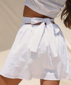 Peppermayo Best Of Us Mini Skirt - White New & Most Loved 11 Peppermayo Best Of Us Mini Skirt - White New & Most Loved