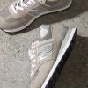 New Balance 574 Sneaker - Grey With White