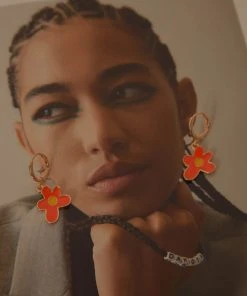 Peppermayo Fool For You Earrings - Orange 10 Peppermayo Fool For You Earrings - Orange