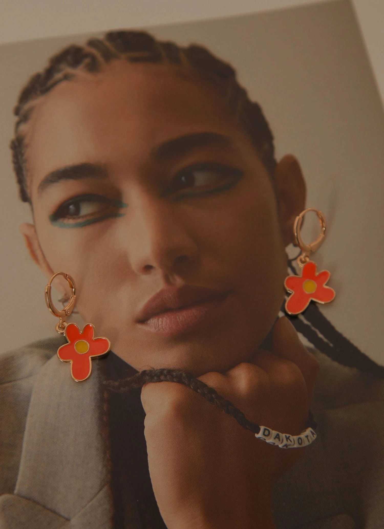 Peppermayo Fool For You Earrings - Orange 6 Peppermayo Fool For You Earrings - Orange