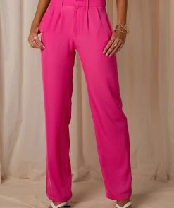 Peppermayo Exclusive New & Most Loved Set The Tone Suit Pants - Magenta 9 Peppermayo Exclusive New & Most Loved Set The Tone Suit Pants - Magenta