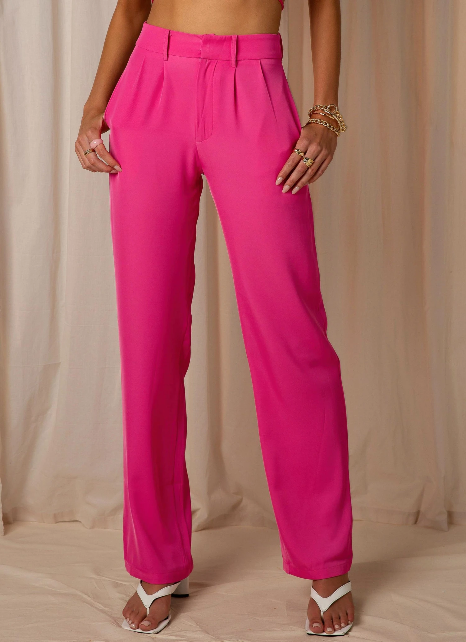 Peppermayo Exclusive New & Most Loved Set The Tone Suit Pants - Magenta 5 Peppermayo Exclusive New & Most Loved Set The Tone Suit Pants - Magenta