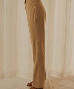 4th & Reckless Nessa Trouser - Beige New & Most Loved 5 4th & Reckless Nessa Trouser - Beige New & Most Loved