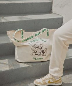 Riley Hubatka X Peppermayo The Club Tote Bag - Canvas New & Most Loved