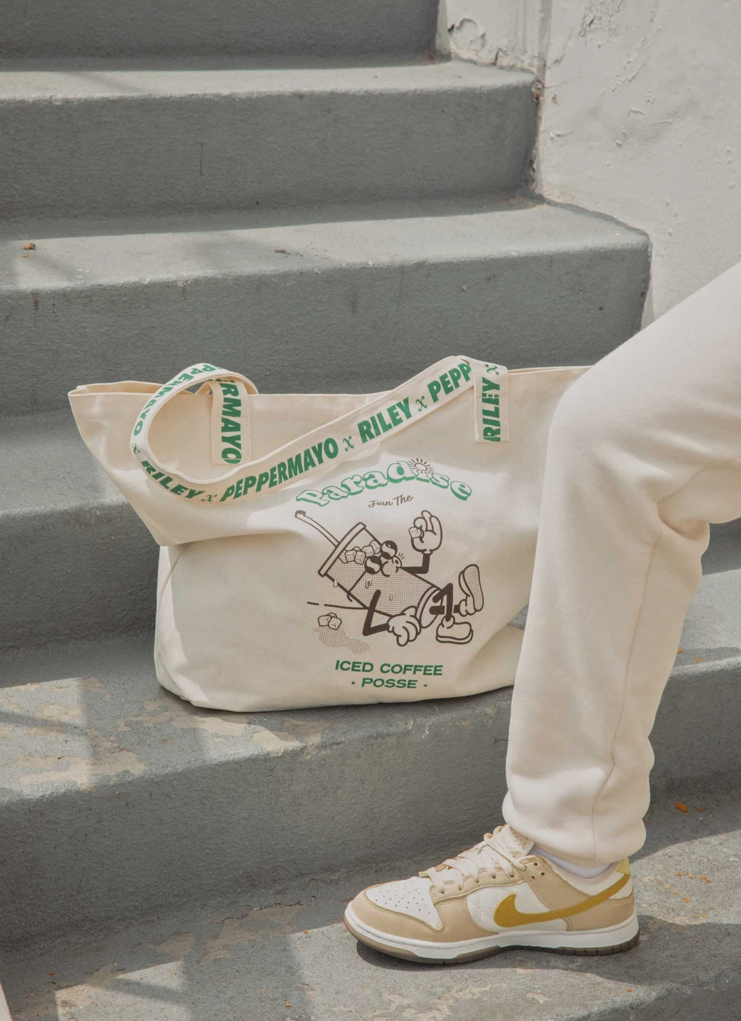 Riley Hubatka X Peppermayo The Club Tote Bag - Canvas New & Most Loved 4 Riley Hubatka X Peppermayo The Club Tote Bag - Canvas New & Most Loved