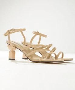 4th & Reckless Tyler Heel - Nude PU 4 4th & Reckless Tyler Heel - Nude PU