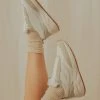 Superga 4089 Training Vegan Leather Sneaker - White Avorio New & Most Loved