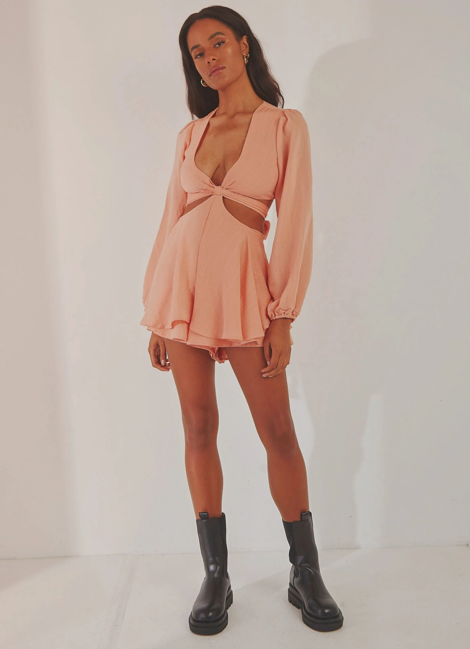 Peppermayo Summer Skies Playsuit - Peach 5 Peppermayo Summer Skies Playsuit - Peach