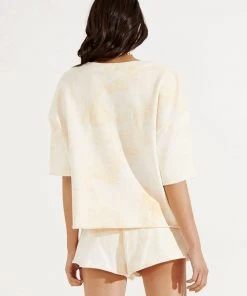 Peppermayo New & Most Loved Tropicana Shorts - Yellow Tie Dye