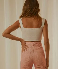 Peppermayo Exclusive Picnic Basket Knit Crop - Watermelon New & Most Loved