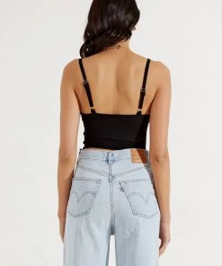 Peppermayo New & Most Loved Rest Of Us Crop - Black