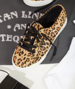 Superga New Shoes 2790 Leahorsew Sneakers - Brown Leopard