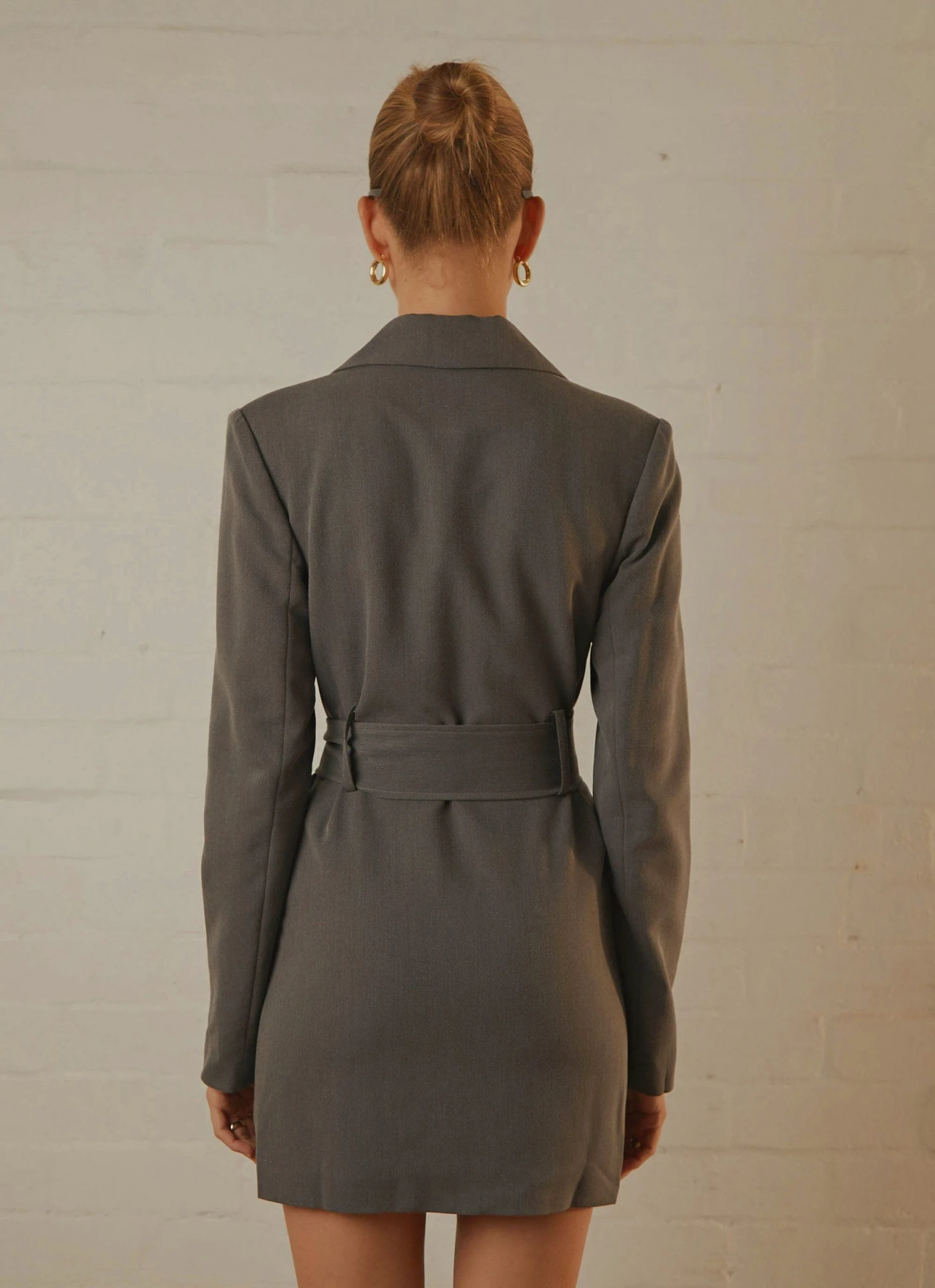 Peppermayo Exclusive New & Most Loved Audrina Blazer Dress - Charcoal 7 Peppermayo Exclusive New & Most Loved Audrina Blazer Dress - Charcoal