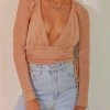 Peppermayo New & Most Loved Til The Dawn Crop Top - Beige 2 Peppermayo New & Most Loved Til The Dawn Crop Top - Beige