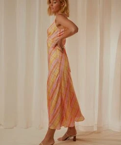 Peppermayo Exclusive Loren Maxi Dress - Splice Check New & Most Loved