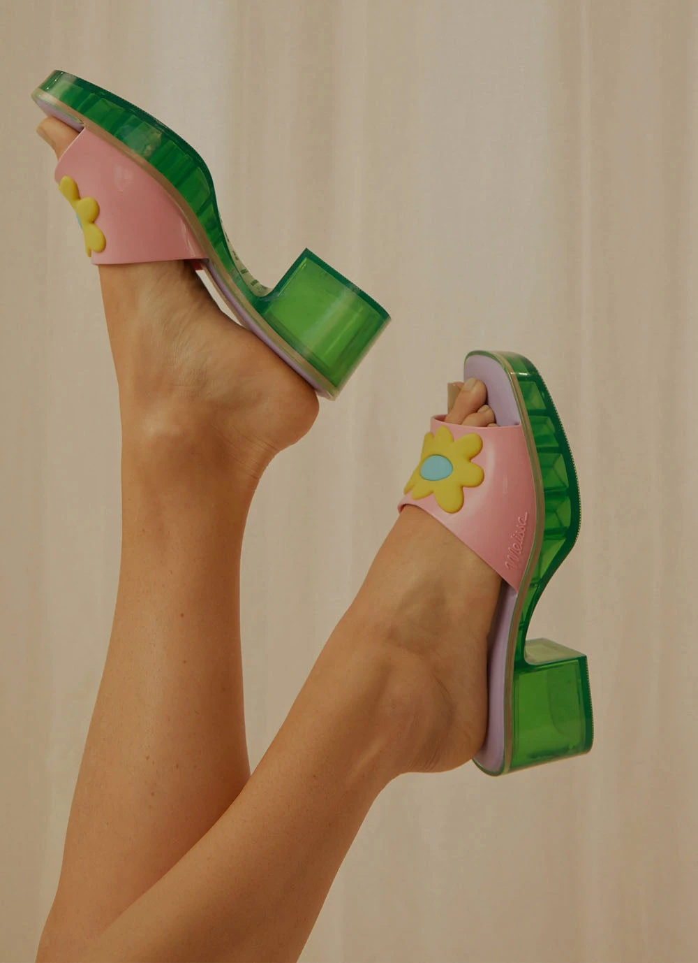 Melissa X Lazy Oaf Pink Shape Sandal - Pink 5 Melissa X Lazy Oaf Pink Shape Sandal - Pink