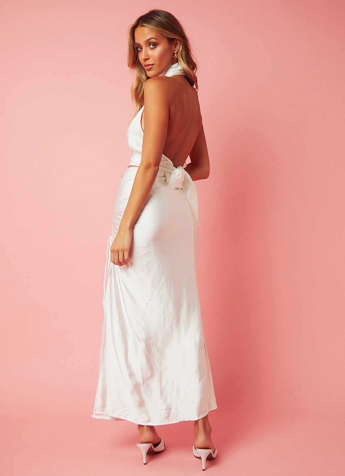 Peppermayo Sets Le Paris Midi Skirt - White 7 Peppermayo Sets Le Paris Midi Skirt - White