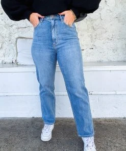 Lee High Straight Jean - Supple Blue 10 Lee High Straight Jean - Supple Blue