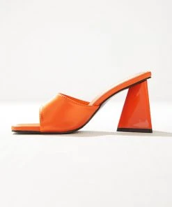 Cult Avenue N.Y Nights Heel - Tangerine 14 Cult Avenue N.Y Nights Heel - Tangerine