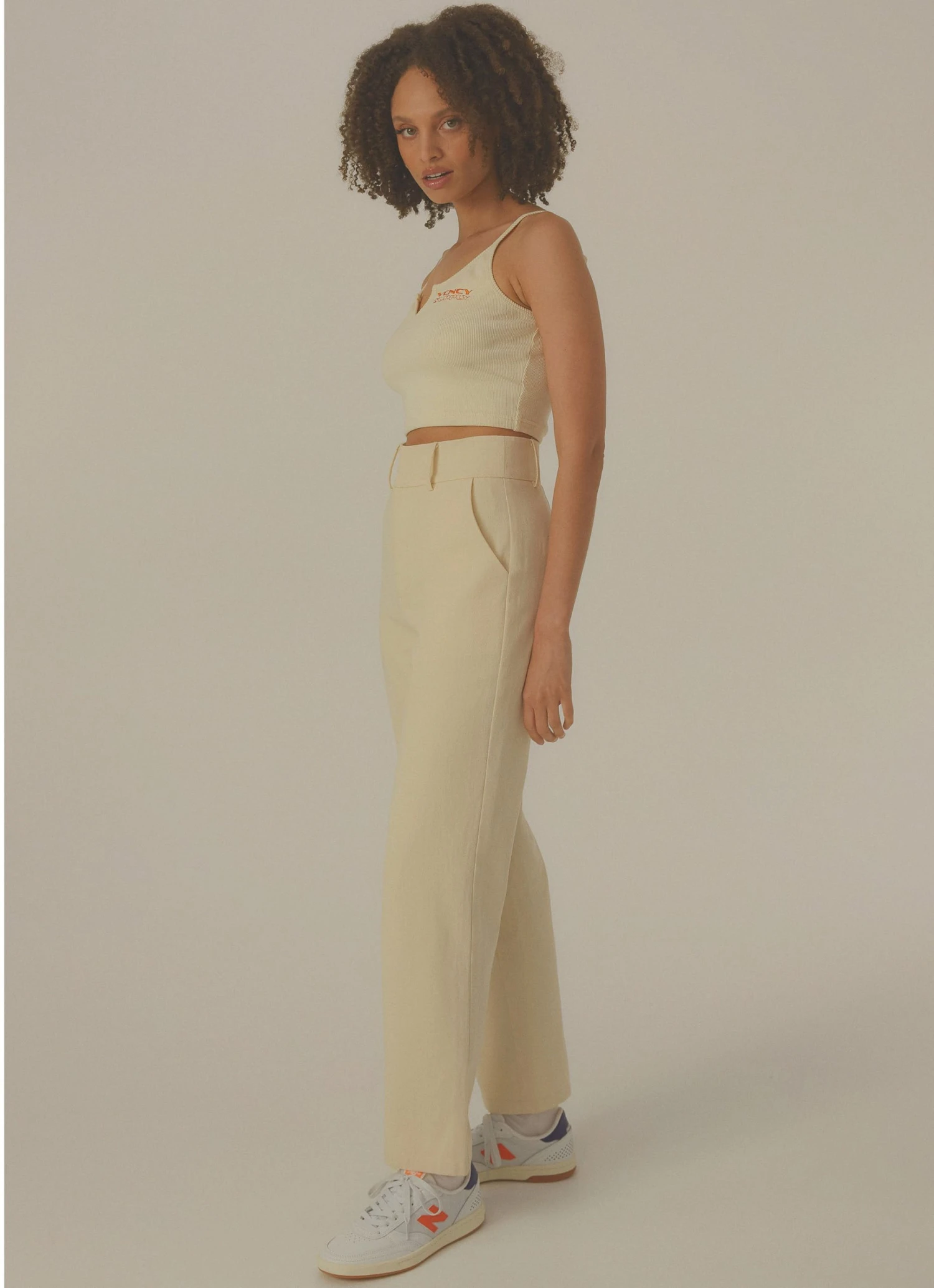 Vacancy Supply Endless Road Twill Pant - Creme New & Most Loved 7 Vacancy Supply Endless Road Twill Pant - Creme New & Most Loved