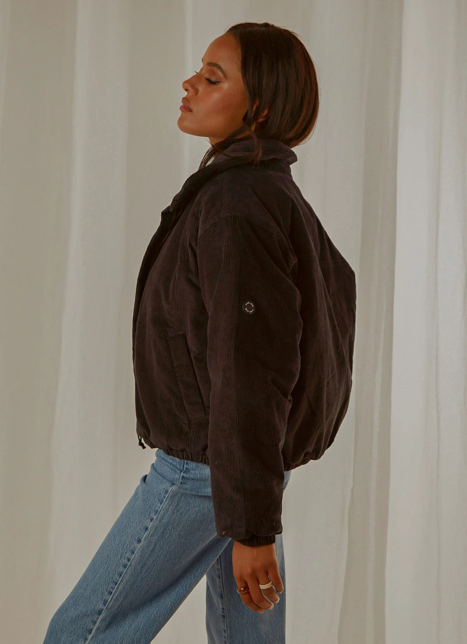 Cools Club Puff Club Jacket - Black Corduroy 6 Cools Club Puff Club Jacket - Black Corduroy