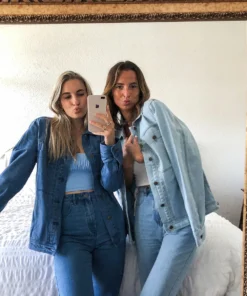 Afends Overtime Hemp Denim Jacket - Classic Blue