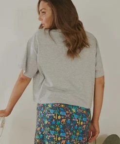 Cools Club New & Most Loved Leisure Club Tee - Grey Melange 11 Cools Club New & Most Loved Leisure Club Tee - Grey Melange