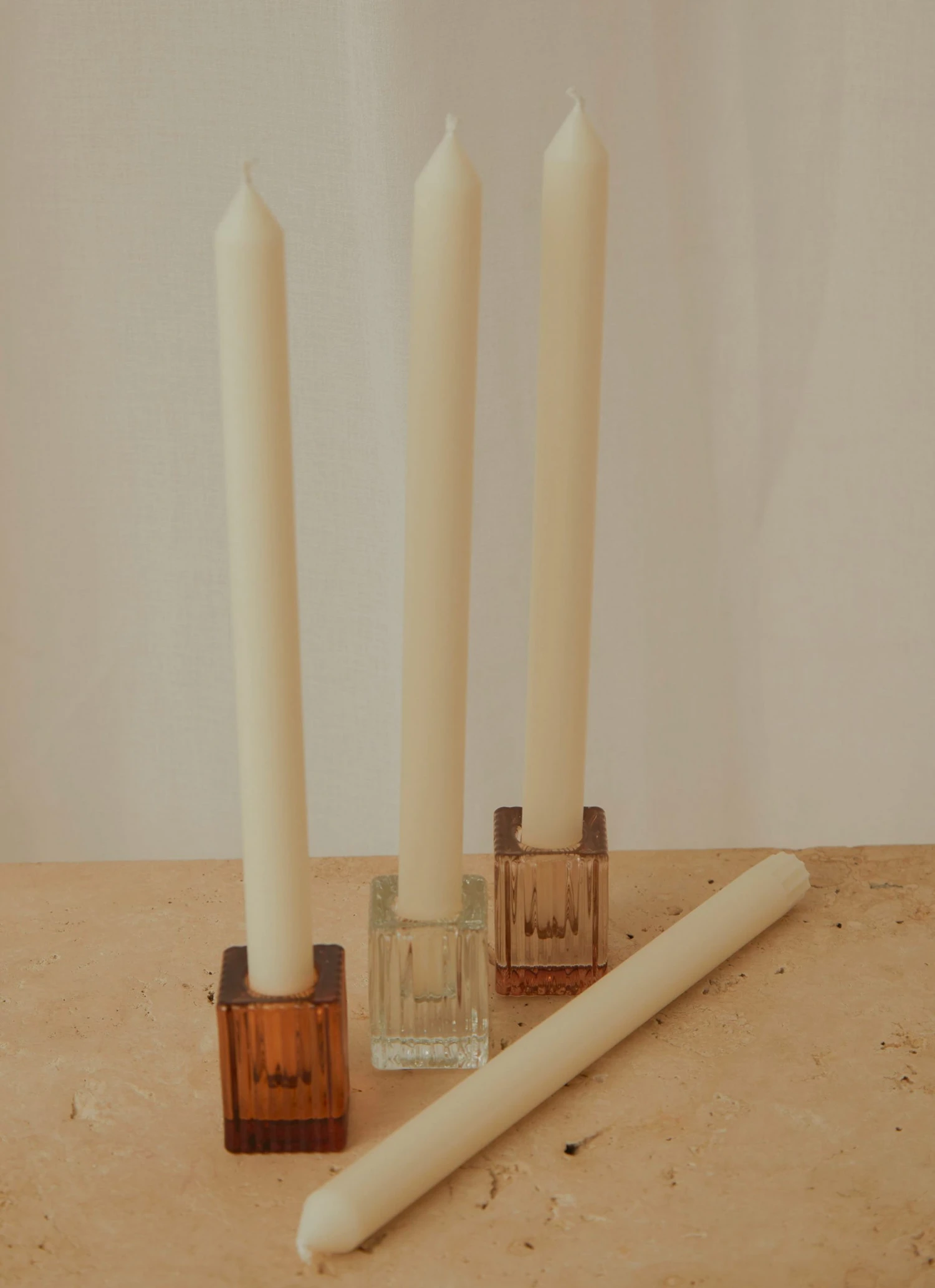 Candle Co New & Most Loved Moreton 30cm Eco Dinner Candle Pack Of 4 - Ivory 4 Candle Co New & Most Loved Moreton 30cm Eco Dinner Candle Pack Of 4 - Ivory