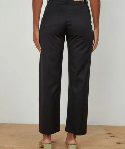 Afends Shelby Hemp Twill Wide Leg Pant - Black New & Most Loved 7 Afends Shelby Hemp Twill Wide Leg Pant - Black New & Most Loved