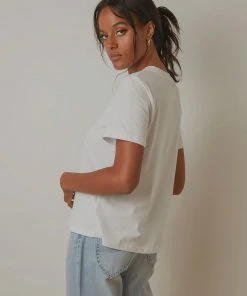 Lee Classic Tee - White Night 10 Lee Classic Tee - White Night