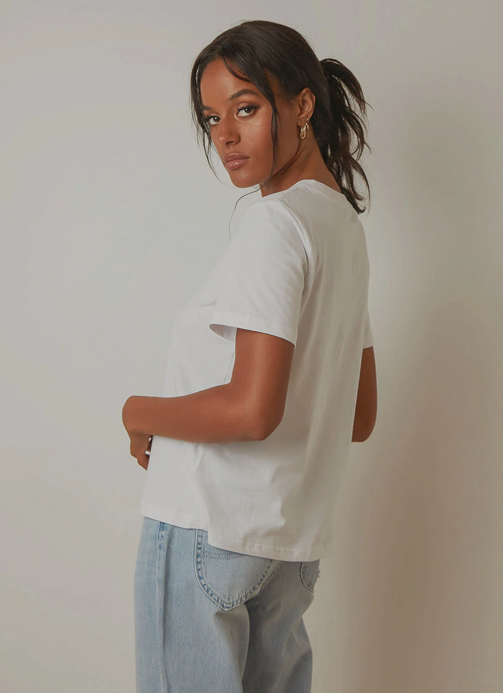 Lee Classic Tee - White Night 6 Lee Classic Tee - White Night