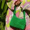 Peppermayo Getaway Weekend Crochet Bag - Jade Green New & Most Loved