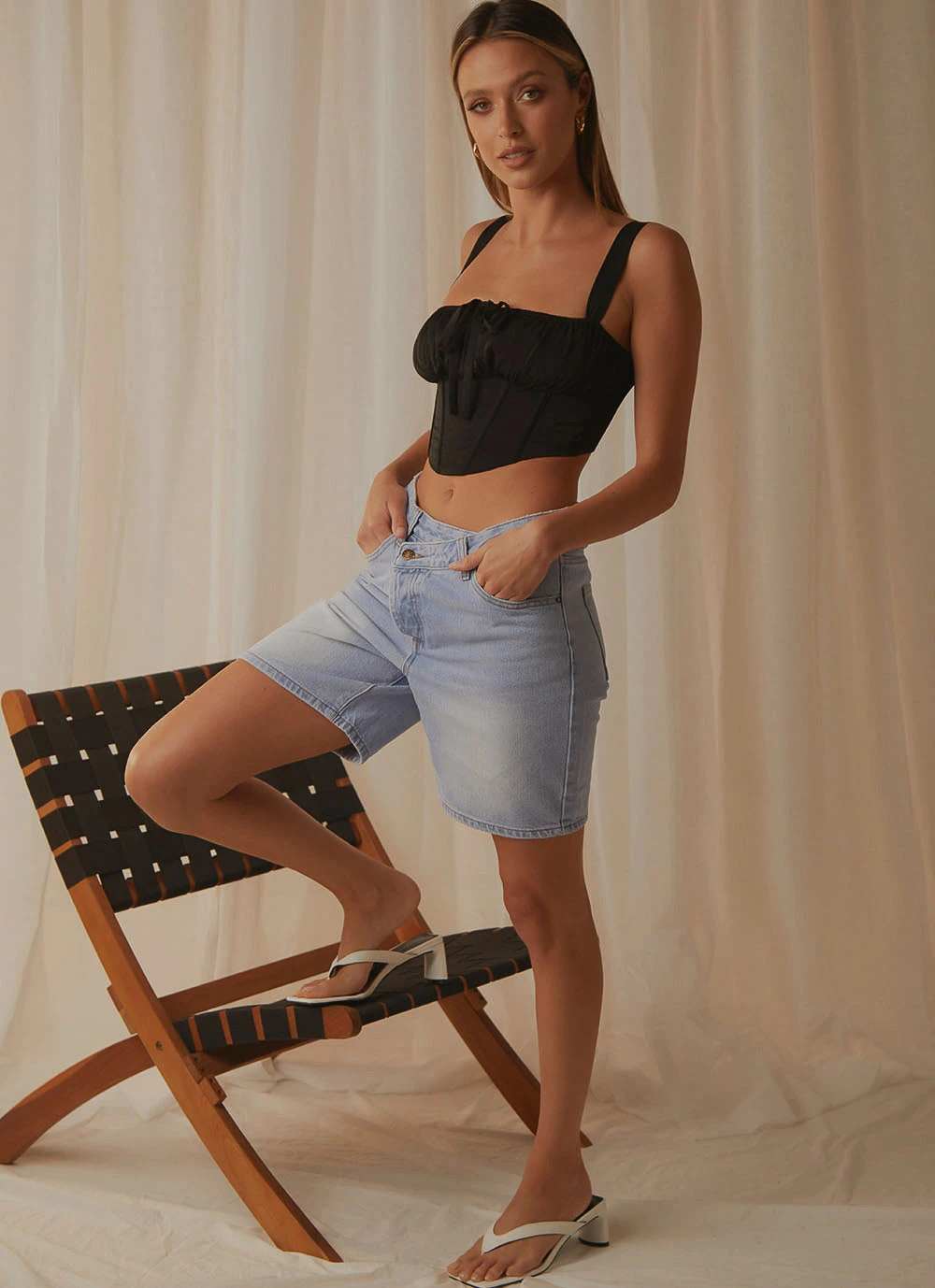 Peppermayo New & Most Loved All My Heart Bustier Top - Black 6 Peppermayo New & Most Loved All My Heart Bustier Top - Black