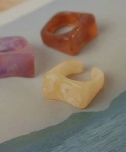 Peppermayo New & Most Loved On My Mind Resin Ring - Ivory