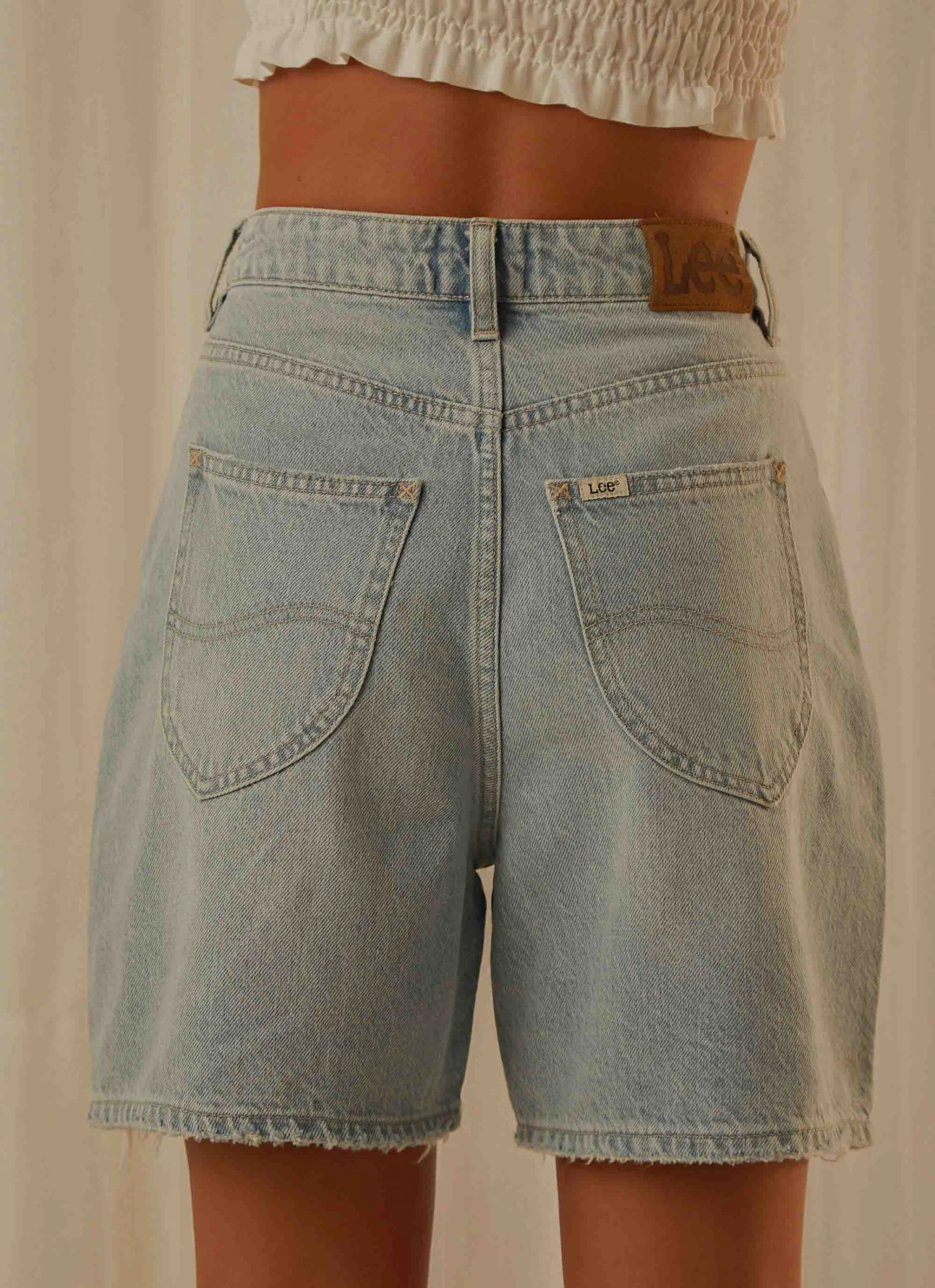 Lee High Baggy Short - Blue Encounter 9 Lee High Baggy Short - Blue Encounter