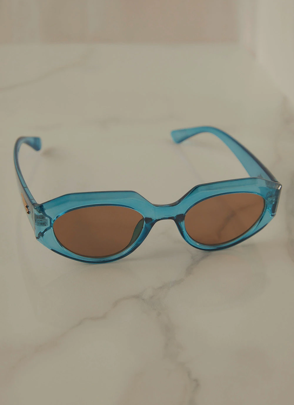 Peppermayo Used To Be Sunglasses - Blue 5 Peppermayo Used To Be Sunglasses - Blue