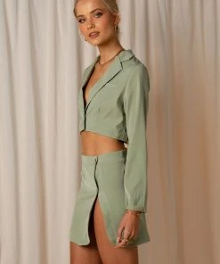 Peppermayo Exclusive New & Most Loved Eastside Blazer - Sage 10 Peppermayo Exclusive New & Most Loved Eastside Blazer - Sage