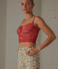 Peppermayo Do It Like This Crop Top - Pink New & Most Loved