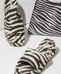 Cult Avenue New & Most Loved Darby Mule - Beige Zebra 13 Cult Avenue New & Most Loved Darby Mule - Beige Zebra