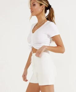 Peppermayo New Woman Knit Top - White